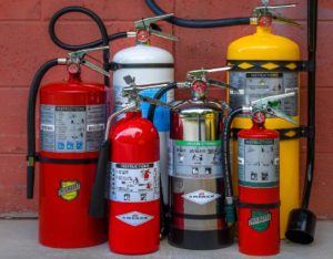 fire extinguishers